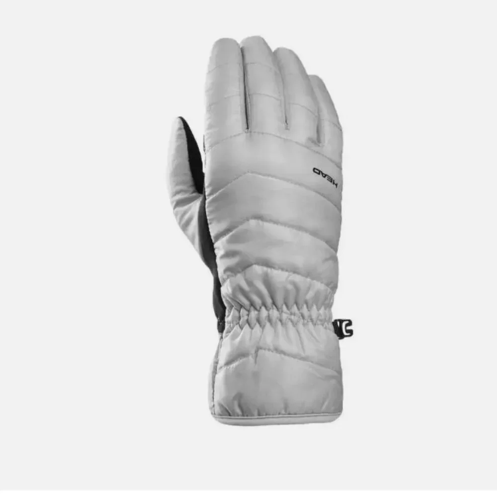 HEAD Women's Waterproof Hybrid Gloves  Medium‎ White